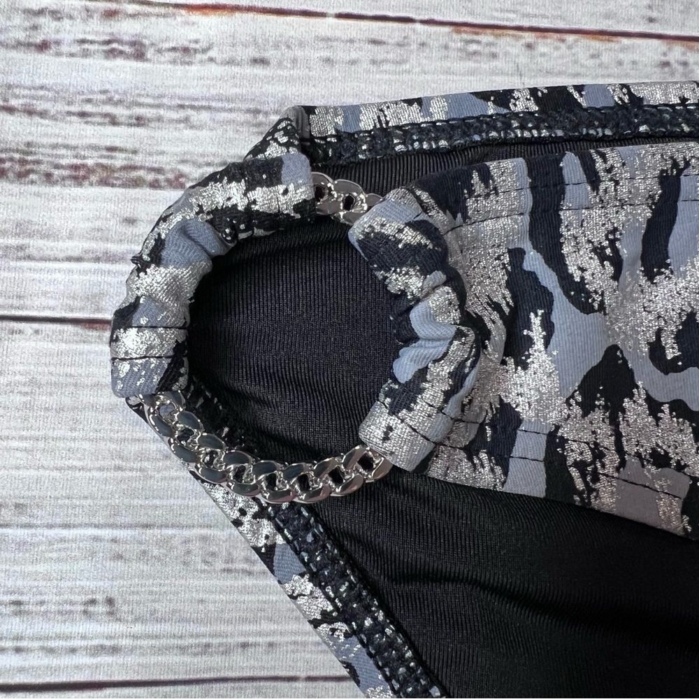 Michael Kors Metallic Bikini Swim Bottom - Picture 2 of 5